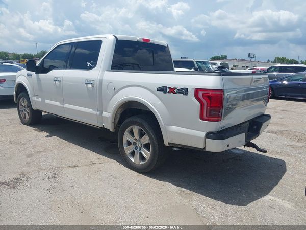 2017 FORD F-150 PLATINUM