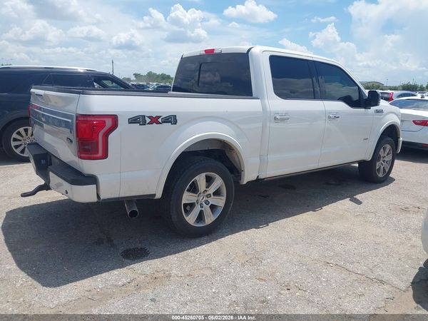 2017 FORD F-150 PLATINUM