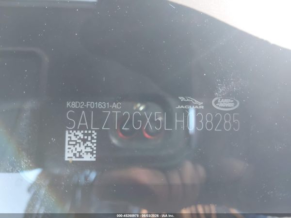 2020 LAND ROVER RANGE ROVER EVOQUE R-DYNAMIC S