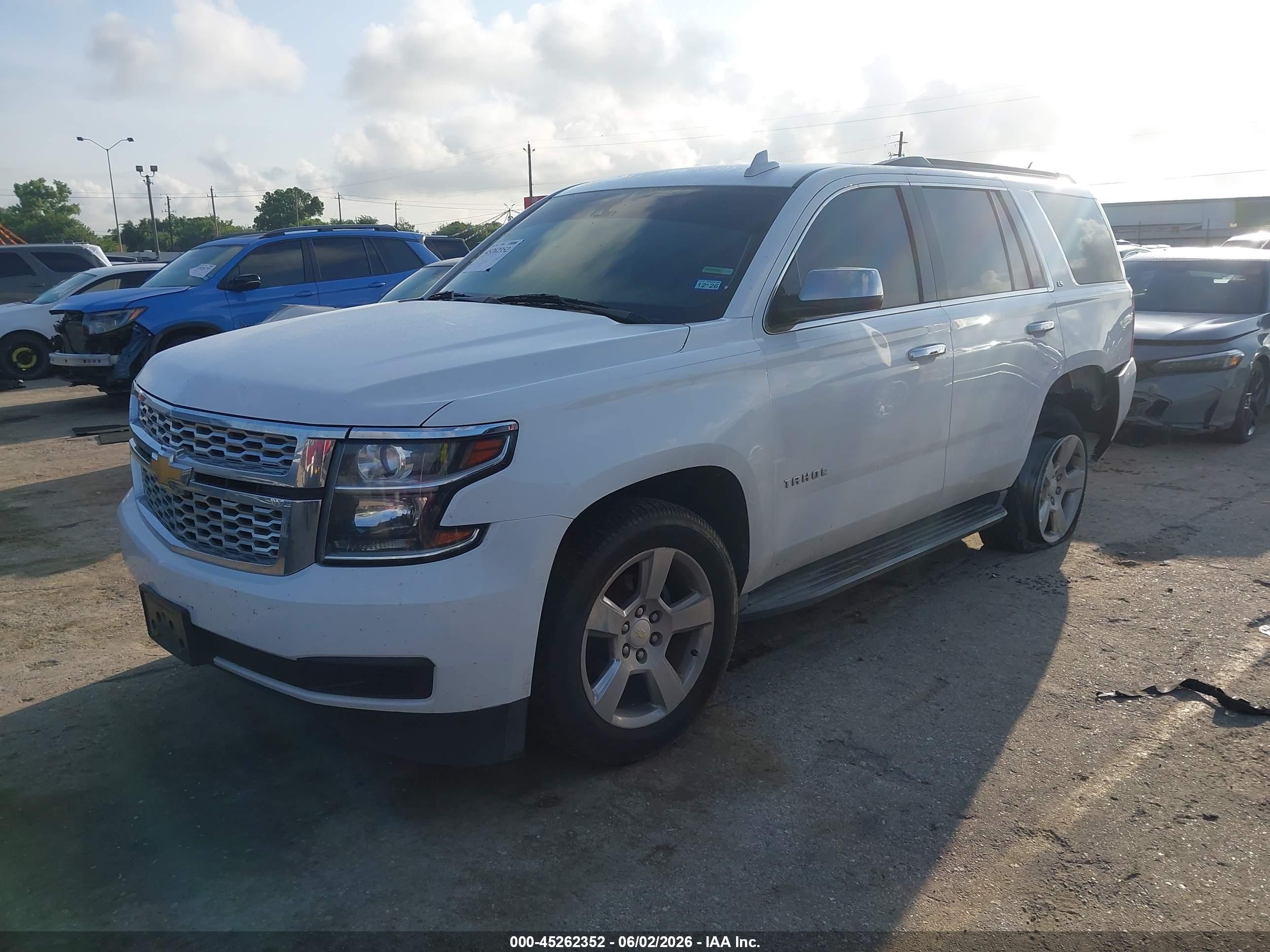 2016 CHEVROLET TAHOE LS — I2