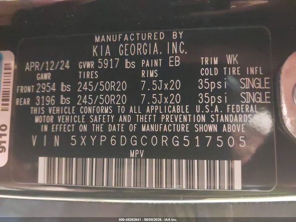 2024 KIA TELLURIDE S