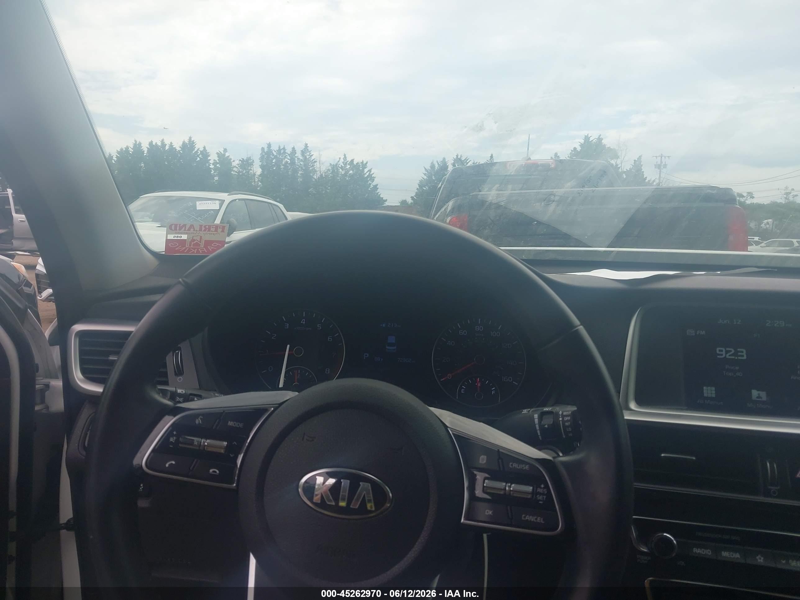 2019 KIA OPTIMA S