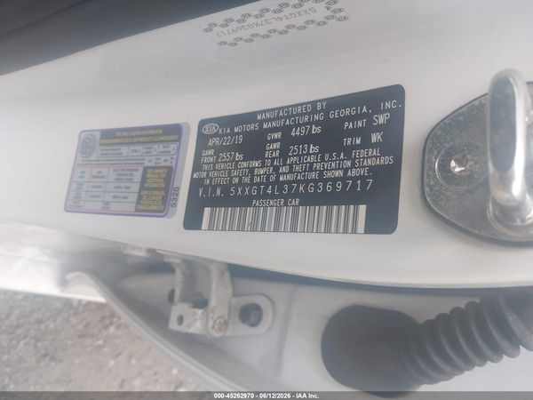 2019 KIA OPTIMA S