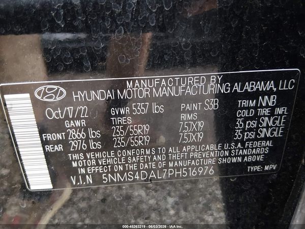 2023 HYUNDAI SANTA FE LIMITED