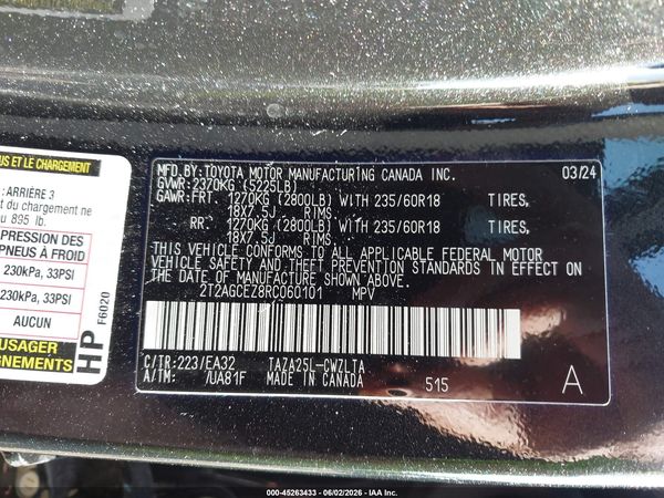 2024 LEXUS NX 350 350 Base