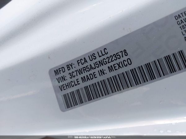 2022 RAM 2500