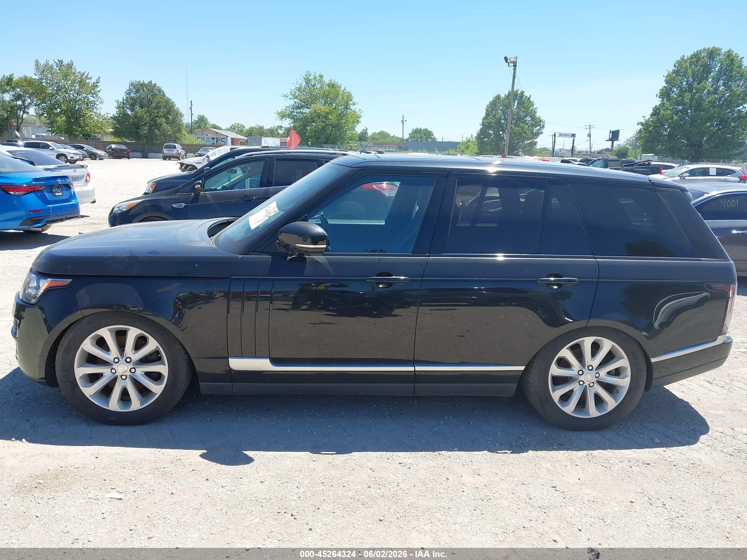 2015 LAND ROVER RANGE ROVER 3.0L V6 SUPERCHARGED HSE