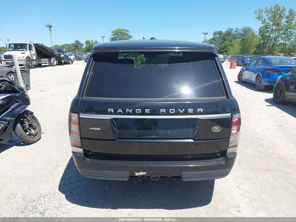 2015 LAND ROVER RANGE ROVER 3.0L V6 SUPERCHARGED HSE