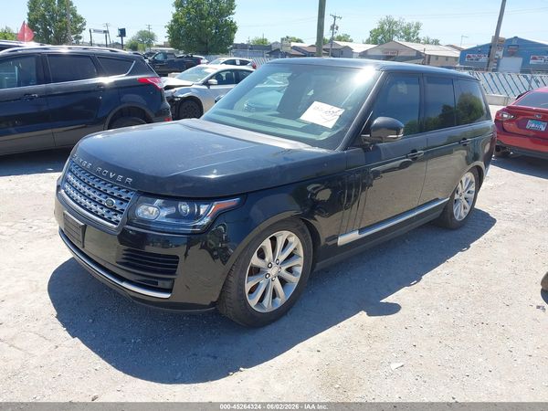 2015 LAND ROVER RANGE ROVER 3.0L V6 SUPERCHARGED HSE