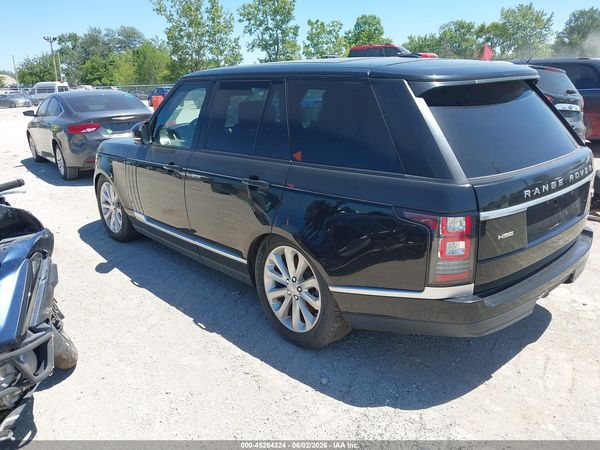 2015 LAND ROVER RANGE ROVER 3.0L V6 SUPERCHARGED HSE