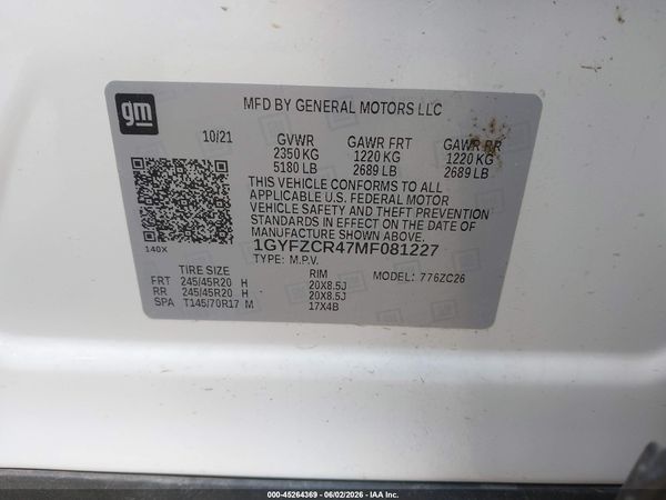 2021 CADILLAC XT4 FWD PREMIUM LUXURY