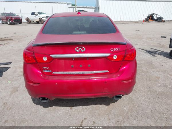 2017 INFINITI Q50 3.0T RED SPORT 400