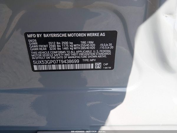 2026 BMW X3 30 XDRIVE