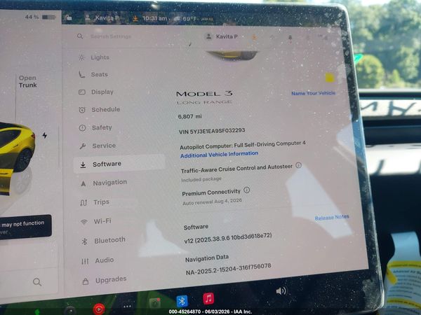 2025 TESLA MODEL 3