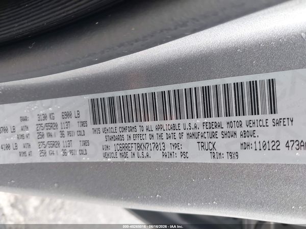 2019 RAM 1500