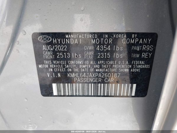 2023 HYUNDAI SONATA SEL