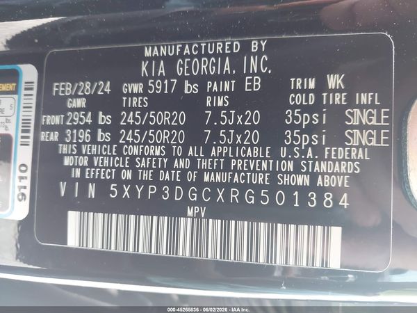 2024 KIA TELLURIDE EX X-LINE