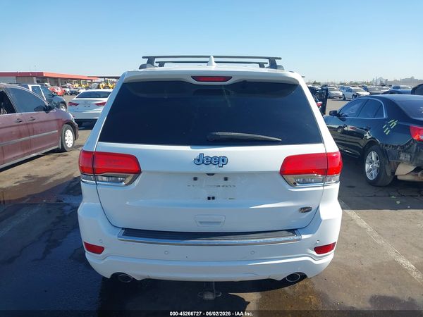 2017 JEEP GRAND CHEROKEE OVERLAND 4X2
