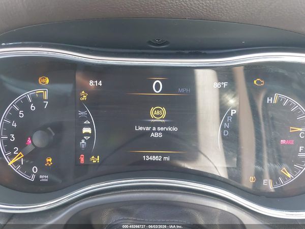 2017 JEEP GRAND CHEROKEE OVERLAND 4X2