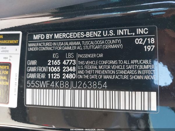 2018 MERCEDES-BENZ C 300 4MATIC