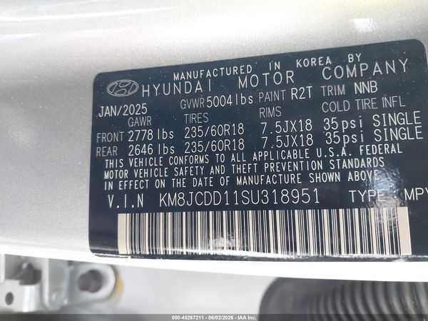 2025 HYUNDAI TUCSON HYBRID SEL CONVENIENCE
