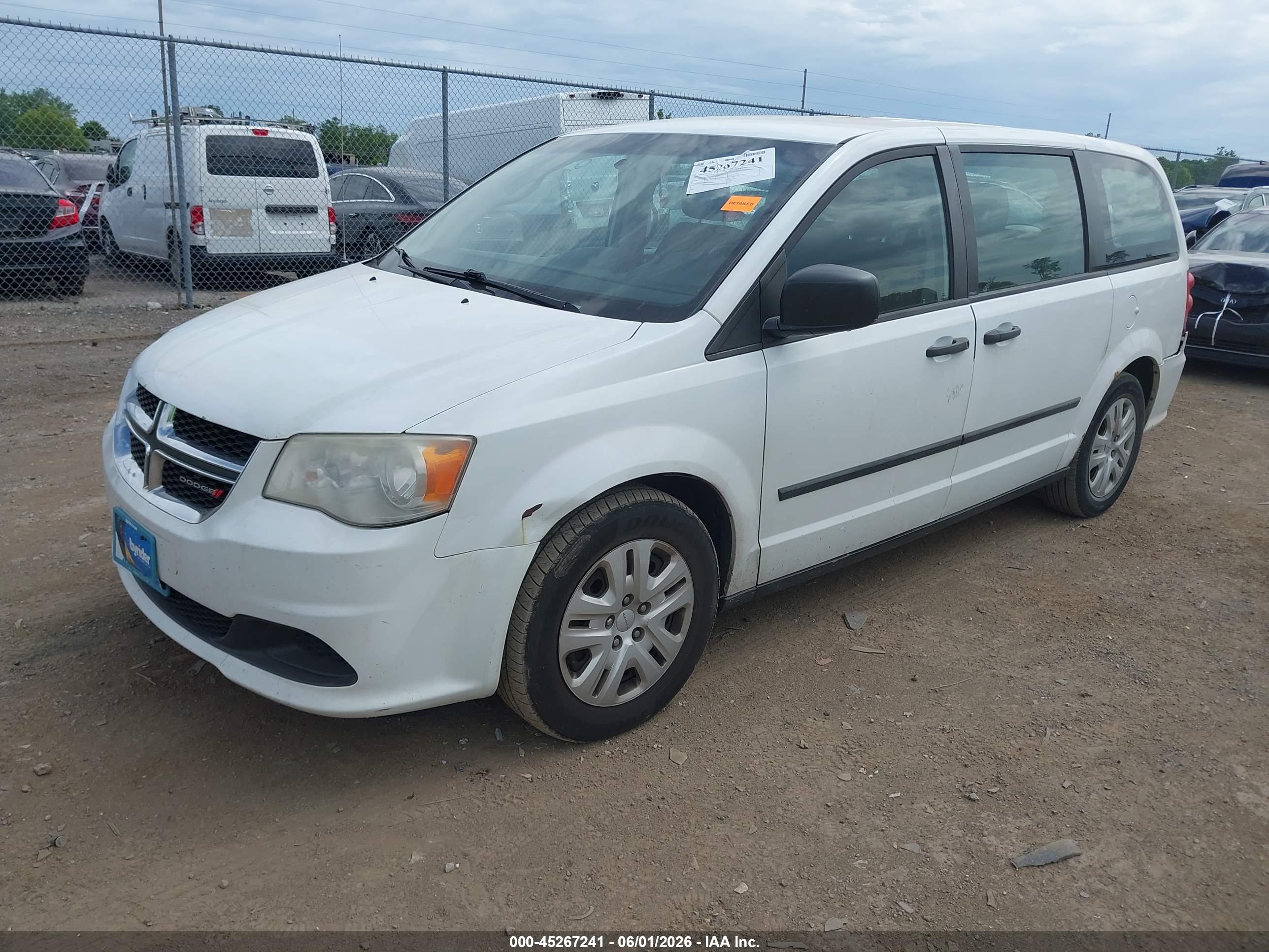 2014 DODGE GRAND CARAVAN AMERICAN VALUE PKG — I2