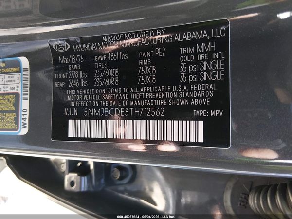 2026 HYUNDAI TUCSON SEL