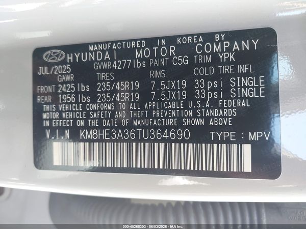 2026 HYUNDAI KONA LIMITED