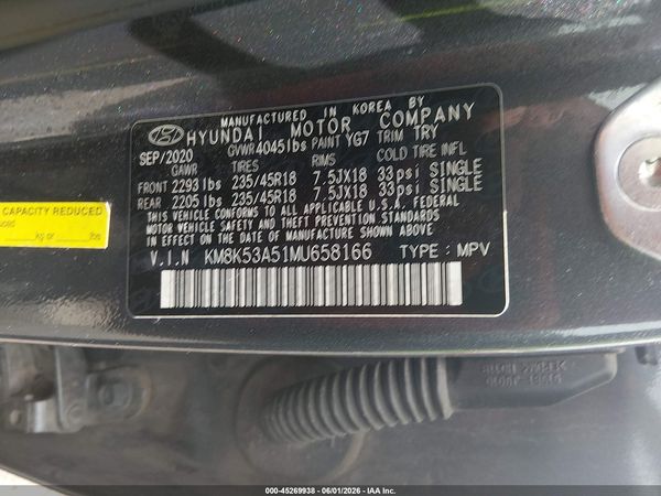 2021 HYUNDAI KONA ULTIMATE