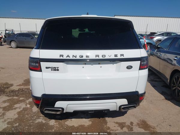 2022 LAND ROVER RANGE ROVER SPORT HSE SILVER EDITION MHEV