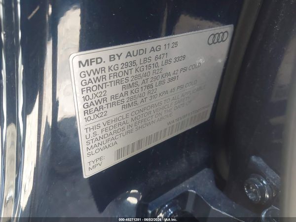 2026 AUDI Q8
