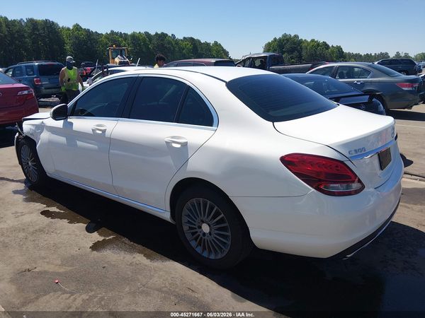2015 MERCEDES-BENZ C 300 LUXURY 4MATIC
