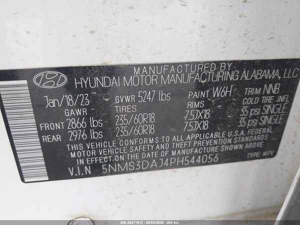 2023 HYUNDAI SANTA FE SEL