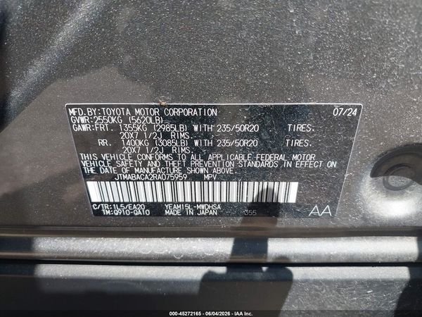 2024 TOYOTA BZ4X LIMITED