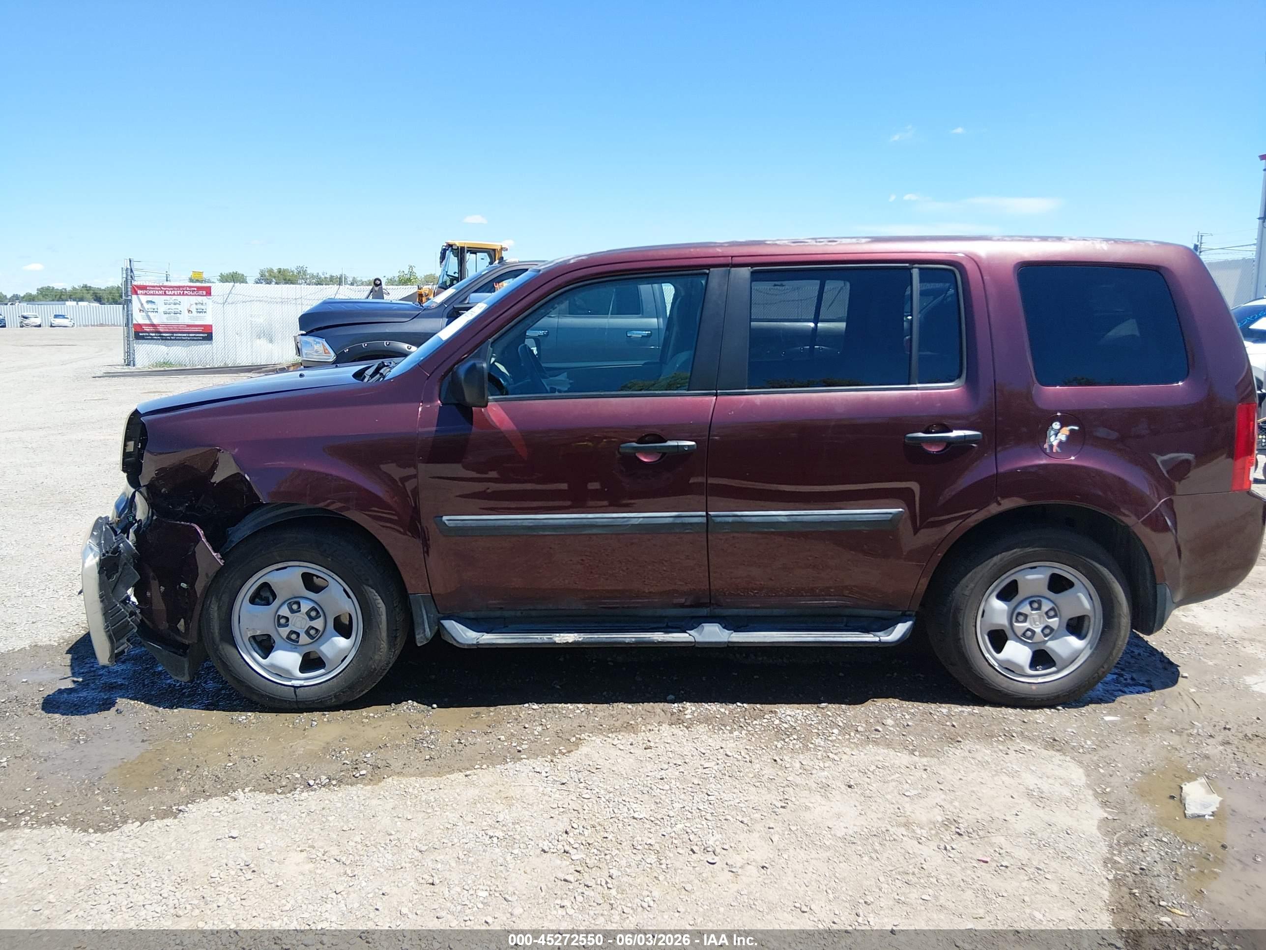 2014 HONDA PILOT LX
