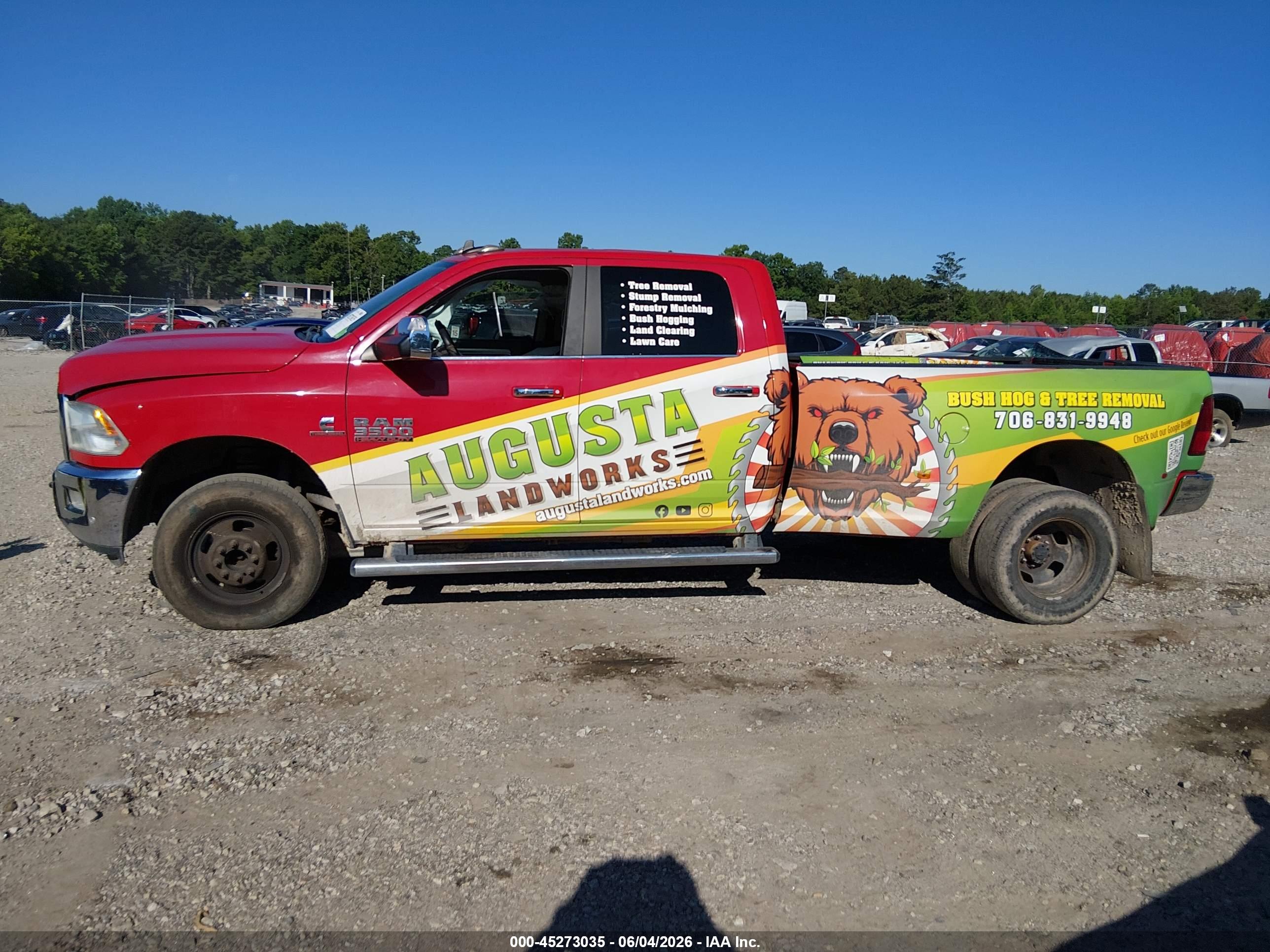 2018 RAM 3500 LONE STAR  4X4 8' BOX