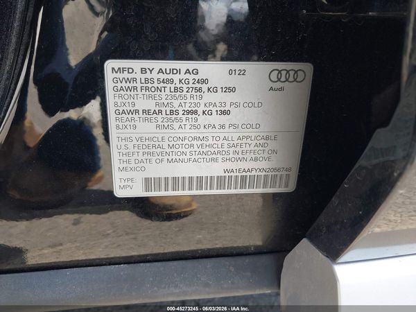 2022 AUDI Q5
