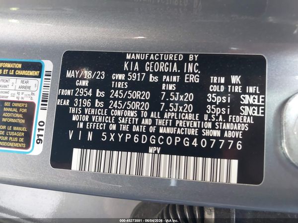2023 KIA TELLURIDE S