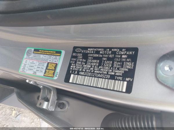 2026 HYUNDAI TUCSON HYBRID SEL CONVENIENCE