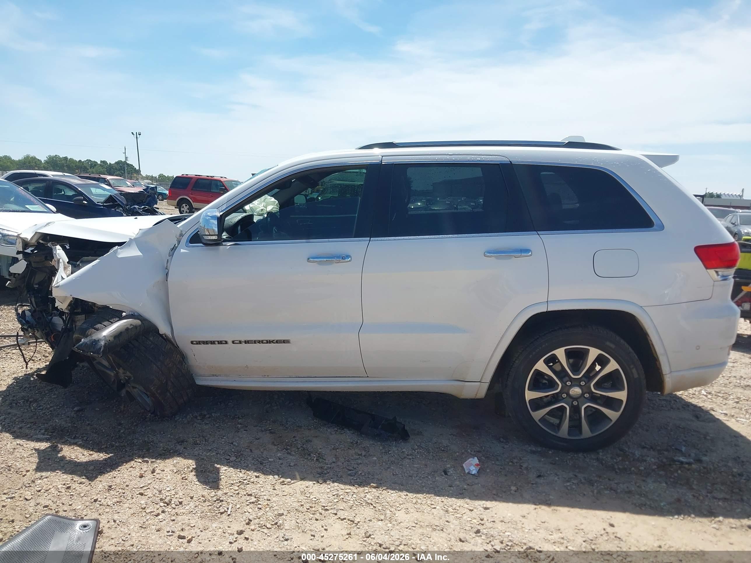 2018 JEEP GRAND CHEROKEE OVERLAND 4X2