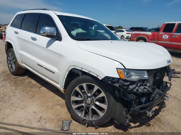 2018 JEEP GRAND CHEROKEE OVERLAND 4X2