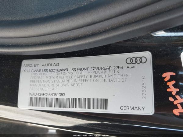 2014 AUDI A6 3.0T PREMIUM PLUS