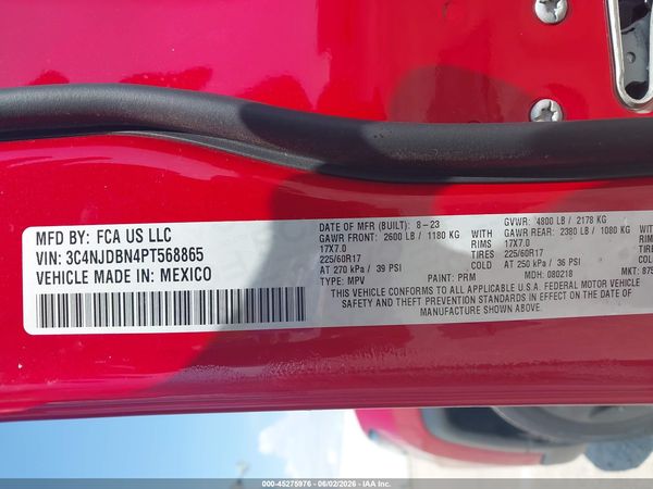 2023 JEEP COMPASS LATITUDE 4X4