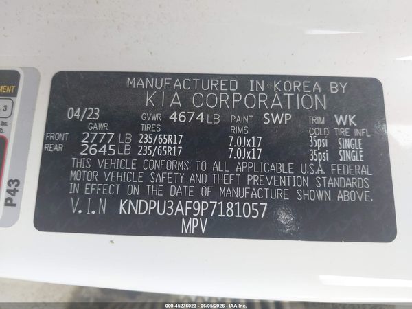 2023 KIA SPORTAGE LX