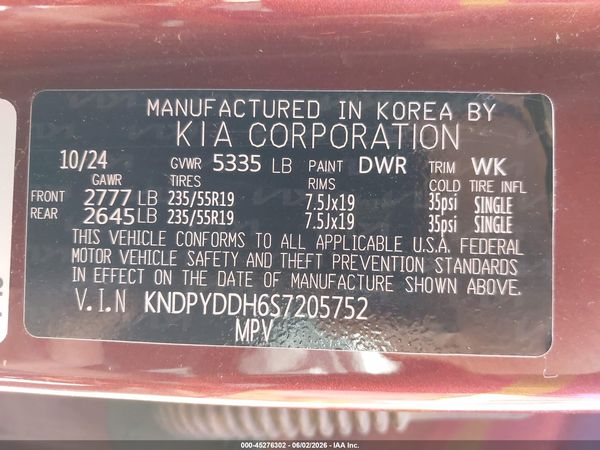 2025 KIA SPORTAGE PLUG-IN HYBRID X-LINE