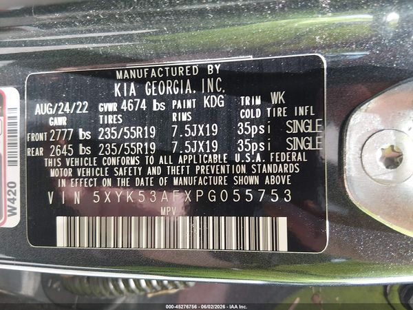 2023 KIA SPORTAGE SX-PRESTIGE