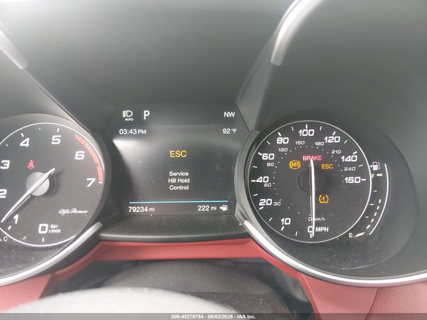 2018 ALFA ROMEO GIULIA RWD