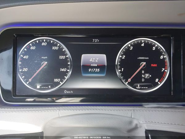 2016 MERCEDES-BENZ S 550 S550