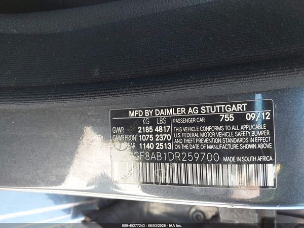 2013 MERCEDES-BENZ C 300 SPORT 4MATIC
