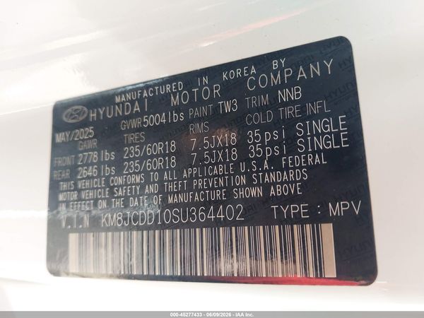 2025 HYUNDAI TUCSON HYBRID SEL CONVENIENCE